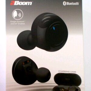 2Boom Vibrant Air True Wireless Earphones Bluetooth Black